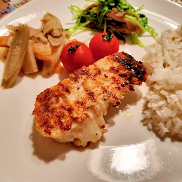 香りソルトで赤魚のハーブソテー♪